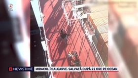 Miracol în Algarve, salvată după 22 ore pe ocean